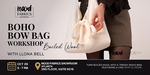 Boho Bag Workshop - Boiled Wool