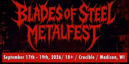 Blades of Steel MetalFest 2026 .. The FINAL ride ...