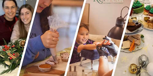 Mum and child festive 'spa day'