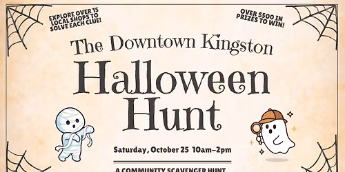 The Downtown Kingston Halloween Hunt