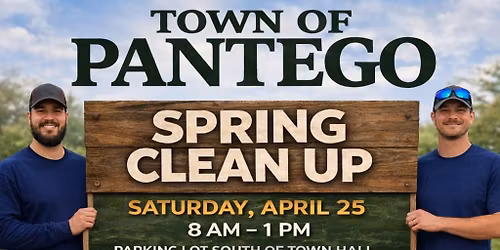 Town of Pantego Spring Clean Up