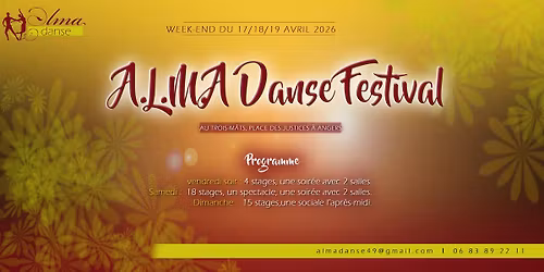 ALMA Danse Festival : 4e \u00e9dition.