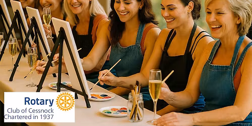 \ud83c\udfa8\ud83c\udf77 Paint, Sip & Give Back! \ud83d\udc9b