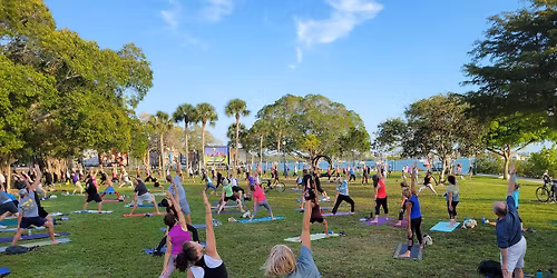 Yoga By the Bay With Erin at Bayfront Park