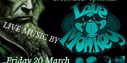 St Patrick's Party with LOVE MONKEY @ Long's Log Cabin Bar