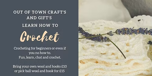 Learn how to crochet 