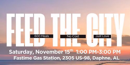 \ud83c\udf7d\ufe0f FEED THE CITY | 600 Meals \u2022 No Cost \u2022 Just Love \ud83d\udc99 
