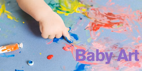Baby Art at McClure Branch 