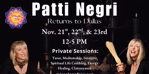Private Sessions with Patti Negri