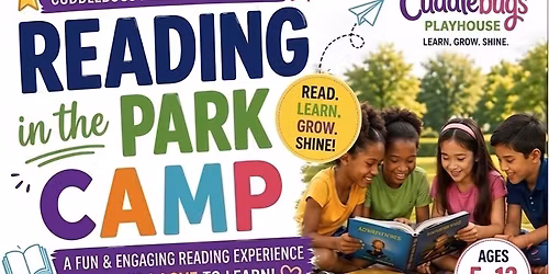 Cuddlebug\u2019s Playhouse Reading in The Park Camp