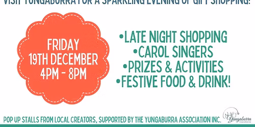 Yungaburra's Annual: Candlelight Christmas Shopping 2025