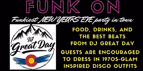 Funkiest NEW YEARS EVE party in town