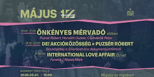 M\u00e1jus 1% - Maj\u00e1lis az Ing\u00e1ban