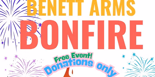Benett Bonfire and Fireworks!