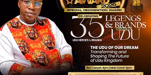 Udu Heritage Advancement Awards NIGHT 2026