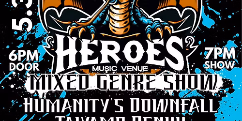 Madworld Presents: Mixed Genre Night @Heroes Venture Arcade