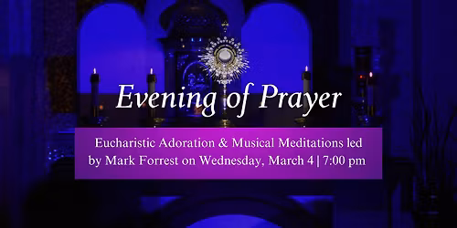 Lenten Evening of Prayer 