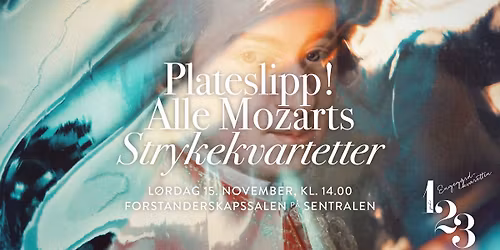 Engeg\u00e5rdkvartetten p\u00e5 123 - Plateslipp! Alle Mozarts strykekvartetter