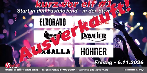 kurz vor elf ´26 #1 — Steinbreche Bürgerzentrum