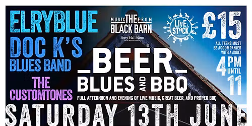 Beer, Blues & BBQ at The Black Barn