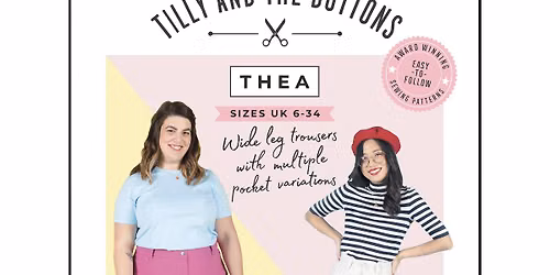 Learn to sew fly fronted trousers - Tilly and the Buttons Thea trousers