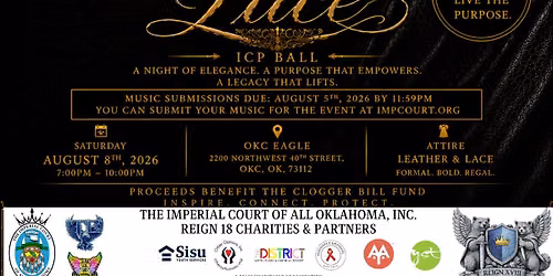 ICAO- Lion's Gate Leather and Lace ICP Ball