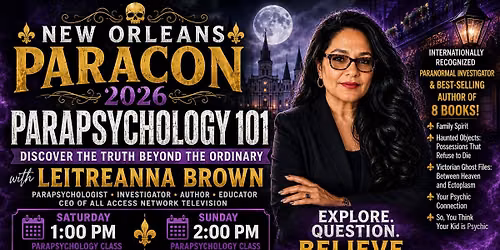 Parapsychology 101 - Leitreanna 
