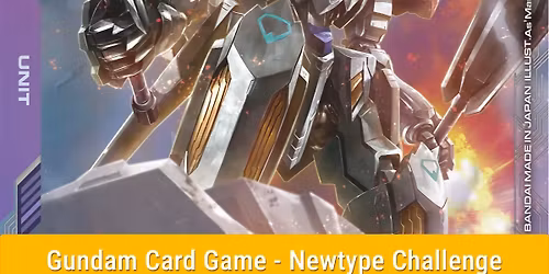 Gundam Card Game - Newtype Challenge 2026 Mission 3