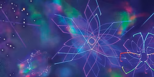 Stars and Laser Winter Lights