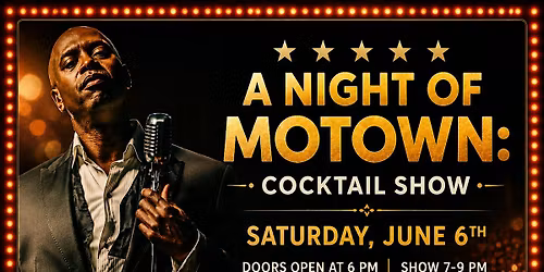 A Night of Motown Cocktail Show