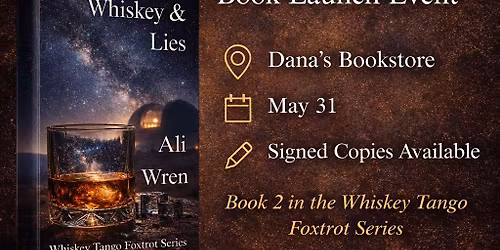 Whiskey & Lies Book Launch Event