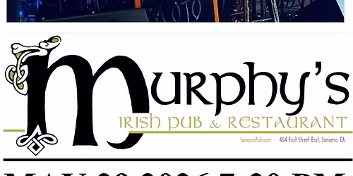 BAZ MOTO MURPHY'S IRISH PUB SONOMA, CA MAY 29 2026 7:30 PM