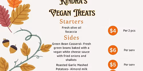 Kindra\u2019s Vegan Thanksgiving Pick Up at Hen\u2019s Deli