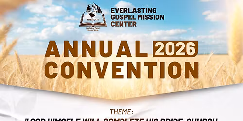 Annual Church Convention 2026