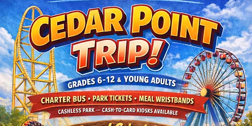 Cedar Point trip with MPC Youth Group | 2026