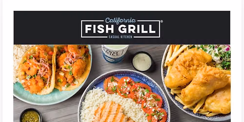 Fundraiser at California Fish Grill