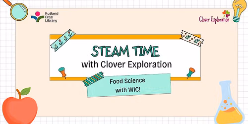 STEAM Time with Clover Exploration: Food Science with WIC