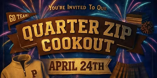 PREPPY COOKOUT (Quarter Zips\/Skirts)