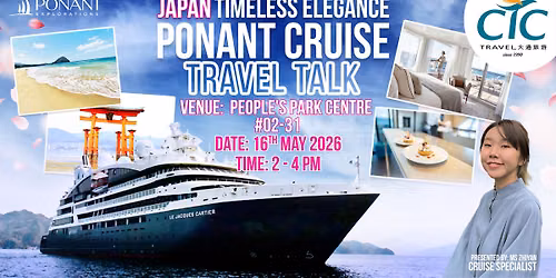 Japan Timeless Elegance with Ponant Cruise [NEW]