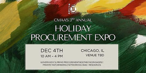 CMAA's 3rd Annual Holiday Procurement Expo