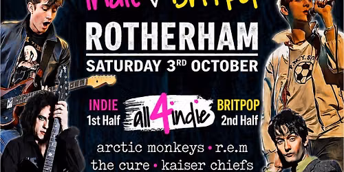 All 4 Indie v Brit Pop United