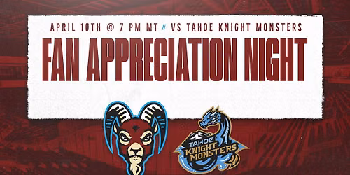 Fan Apprecition Night | New Mexico Goatheads