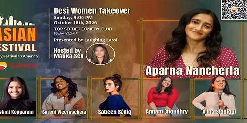 NYC South Asian Comedy Festival: Desi Women Takeover