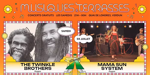 The Twinkle Brothers + Mama Sun System \u00b7 Festival Musiques et Terrasses \u00b7 Verdun