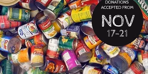 14th Annual Can Food Drive