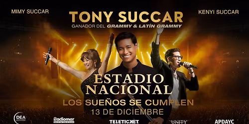 Los sue\u00f1os se cumplen: Tony Succar - Estadio nacional de Lima