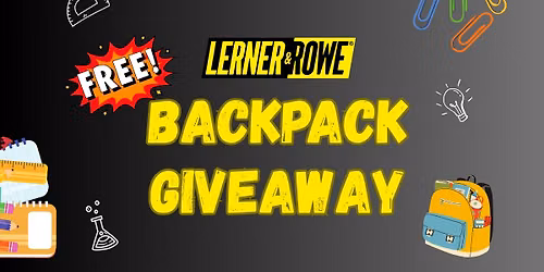 Glendale Backpack Giveaway