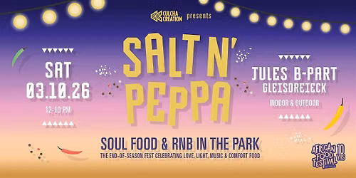 SALT N\u2019 PEPPA - Soul Food & RnB in the Park