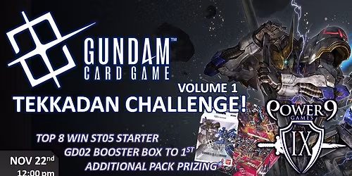 Gundam TCG: Tekkadan Challenge vol. 1