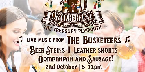 OKTOBERFEST-Plymouth \ud83c\udf7b Lederhosen, Steins & Non-Stop Vibes!